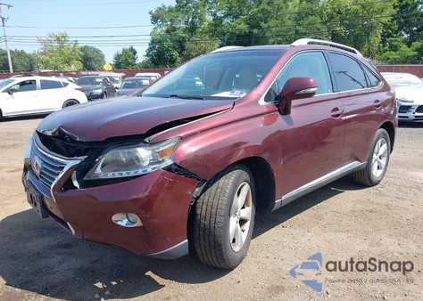 2013 Lexus Rx 350 from USA, damaged, VIN 2T2BK1BA3DC190916